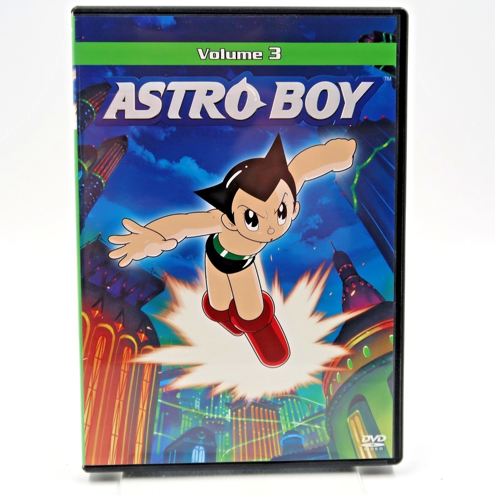 Astro Boy Volume 3 DVD 2004 Anime David Bowers Maryann Garger Action Adventure